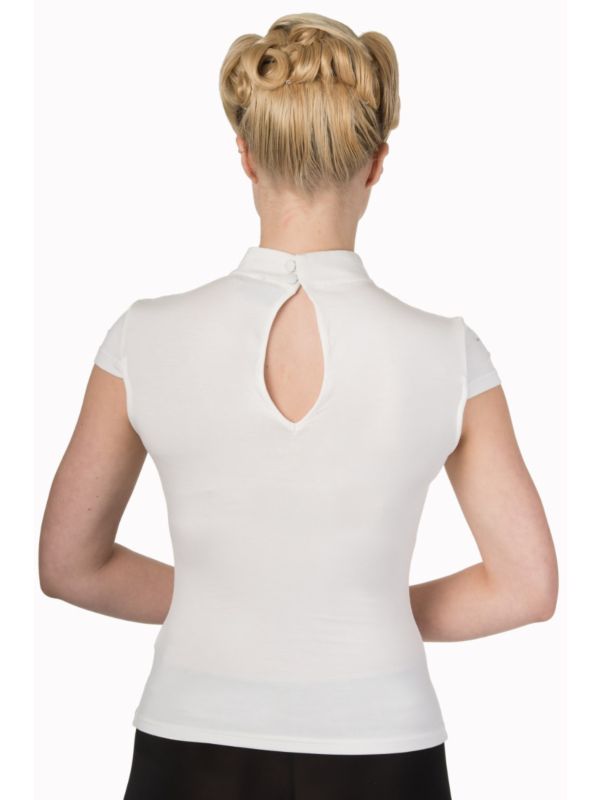 Banned Retro Free Ride Top Off White