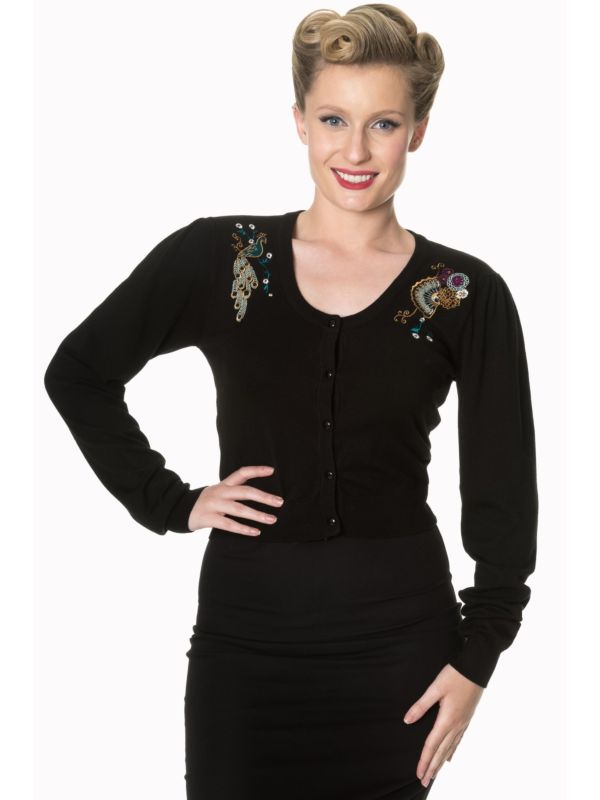 PROUD PEACOCK CARDIGAN