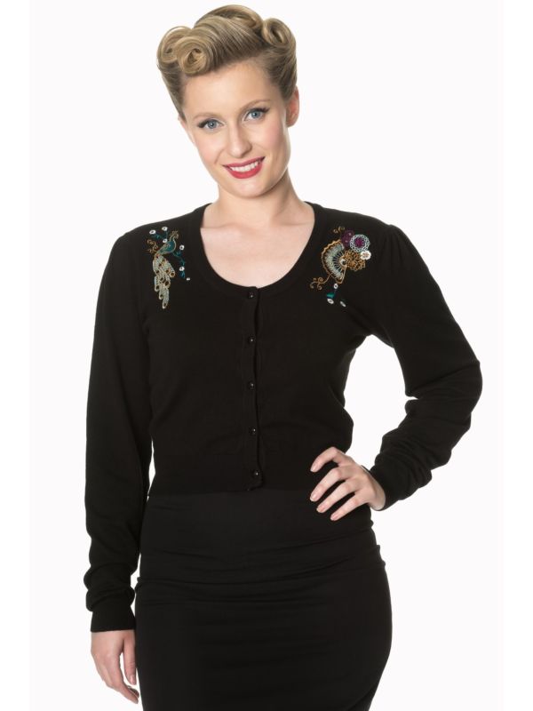 PROUD PEACOCK CARDIGAN