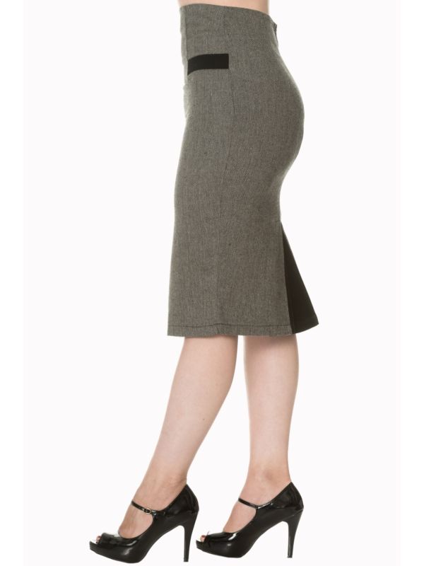 LADY LUCK PENCIL SKIRT