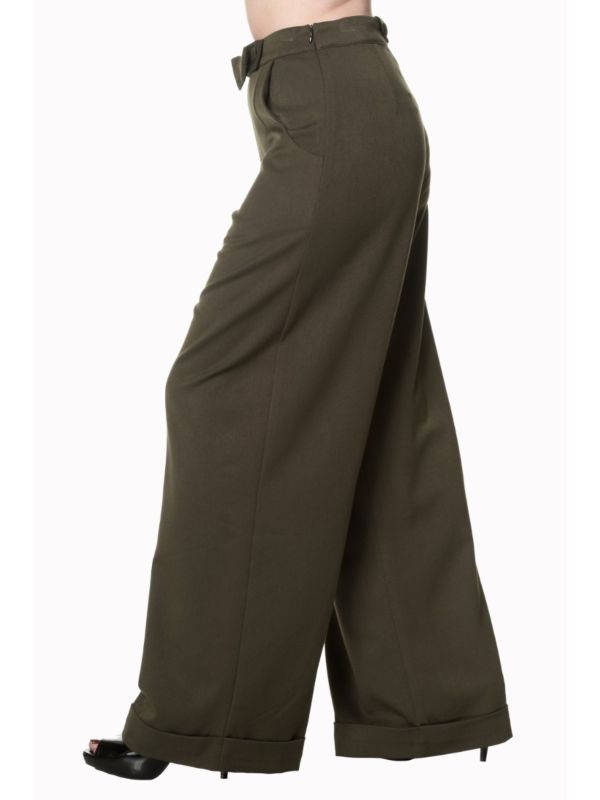 HIDDEN AWAY WIDE LEG TROUSERS
