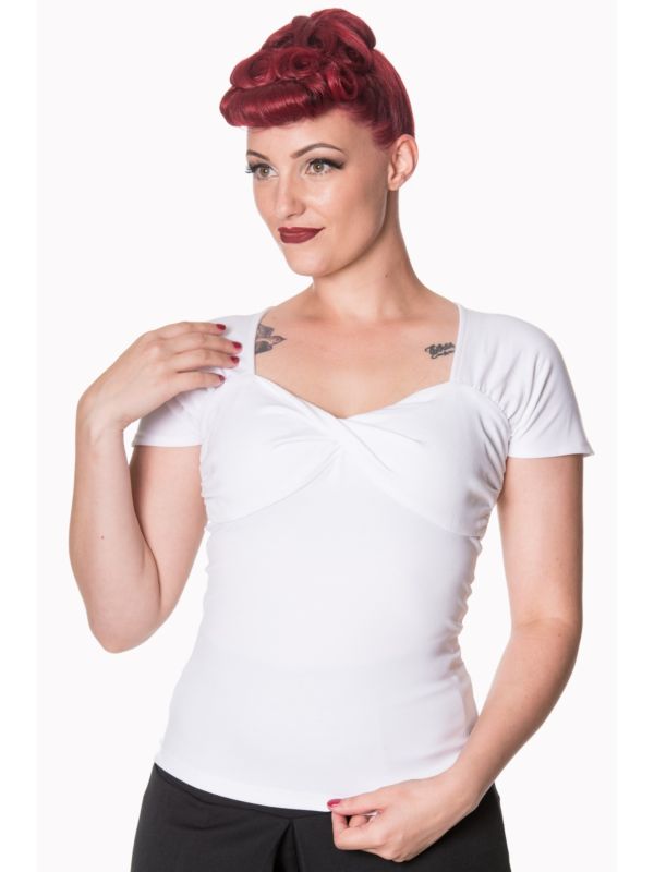 SHE WHO DARES TOP OffWhite