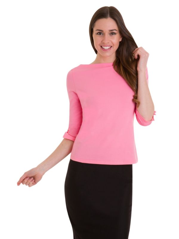 Banned Retro Modern Love Vintage Dorothy Top Pink