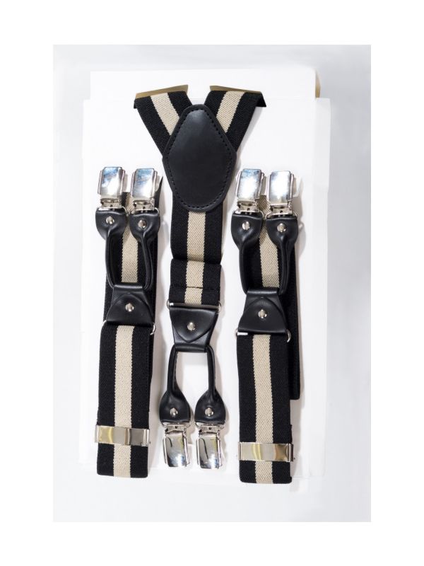 STRIPE ROCKABILLY BRACES