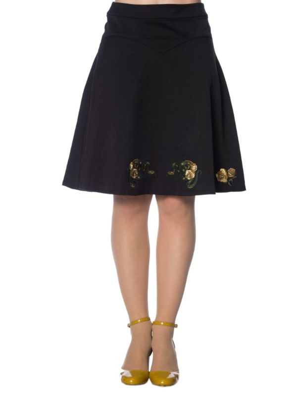SERPENT FLARE SKIRT