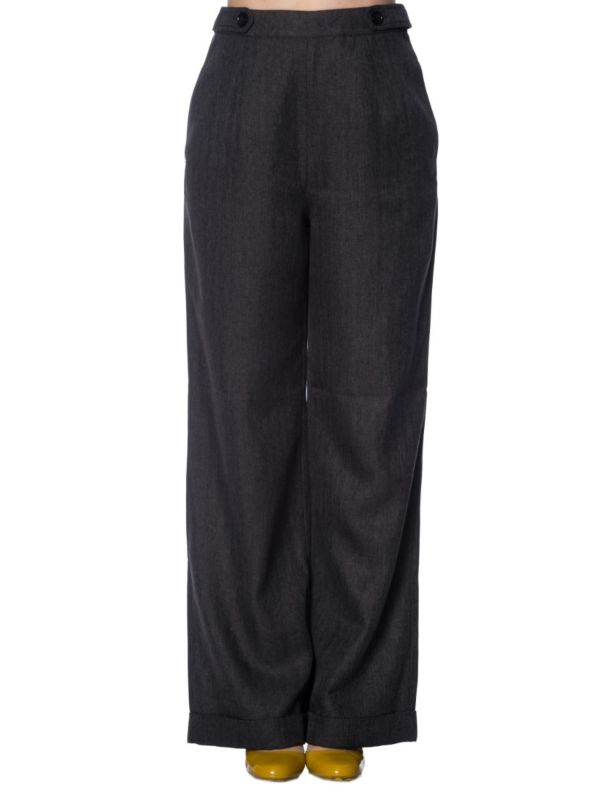 SECRETARY WIDE LEG TROUSER