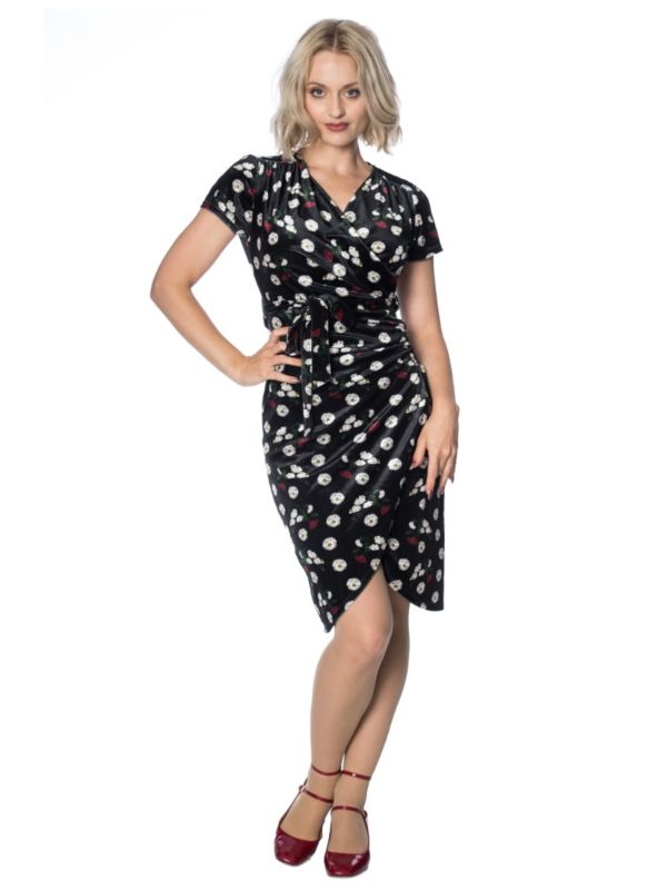 MIDNIGHT FLORAL DRESS