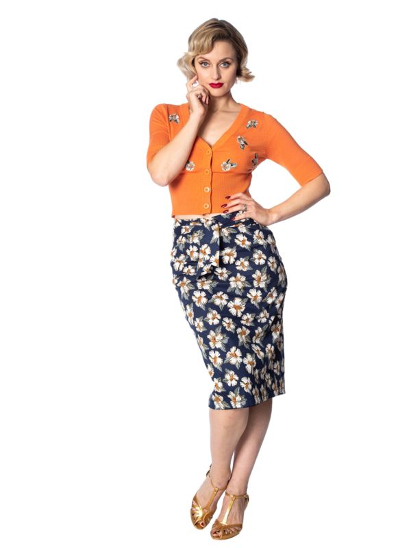 BEACH BABE PENCIL SKIRT
