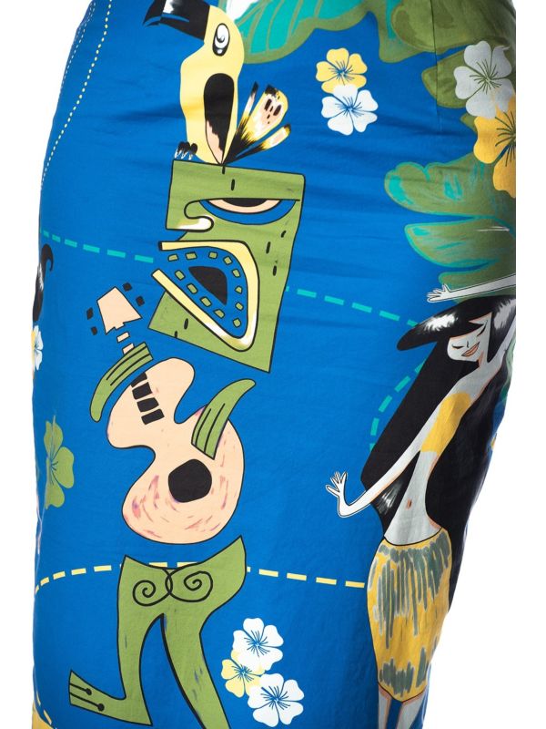 TIKI PENCIL SKIRT
