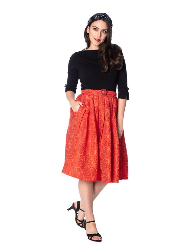 FLORIDA JACQUARD SKIRT
