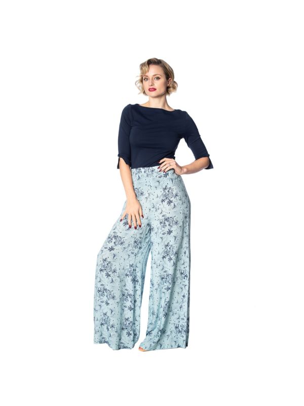 SANTORINI DREAMS PALAZZO PANTS