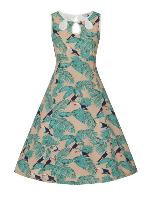 TOUCAN ALL OVER DRESS