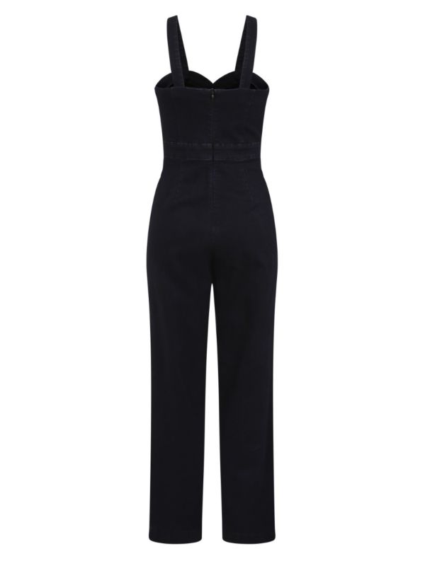 Banned Retro 1960's Cute Days Blue Jumpsuit
