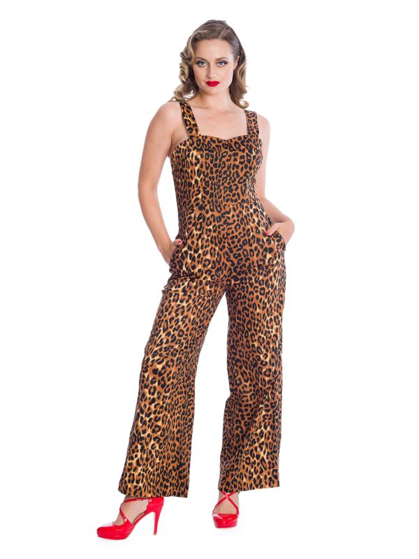 FELINE FRIENDLY JUMPSUIT-Black