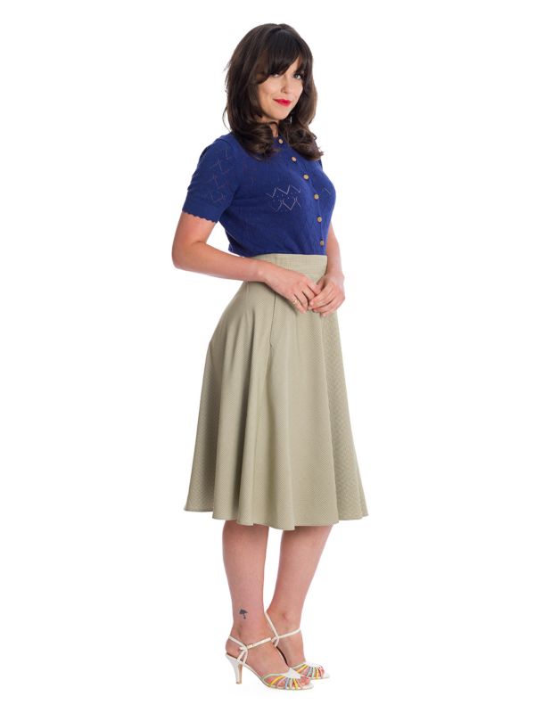 SUMMER SCALLOP CARIDGAN Navy