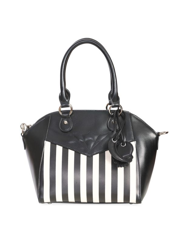 ANOTHER LOST SOUL STRIPED HANDBAG