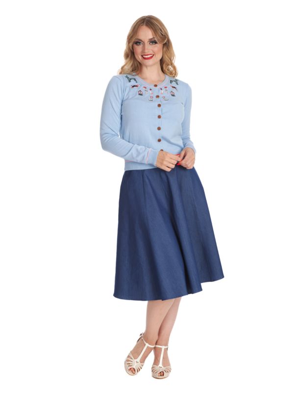 SUMMER DENIM DREAM SKIRT Blue