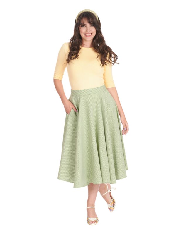SALING BREEZE SWING SKIRT Green