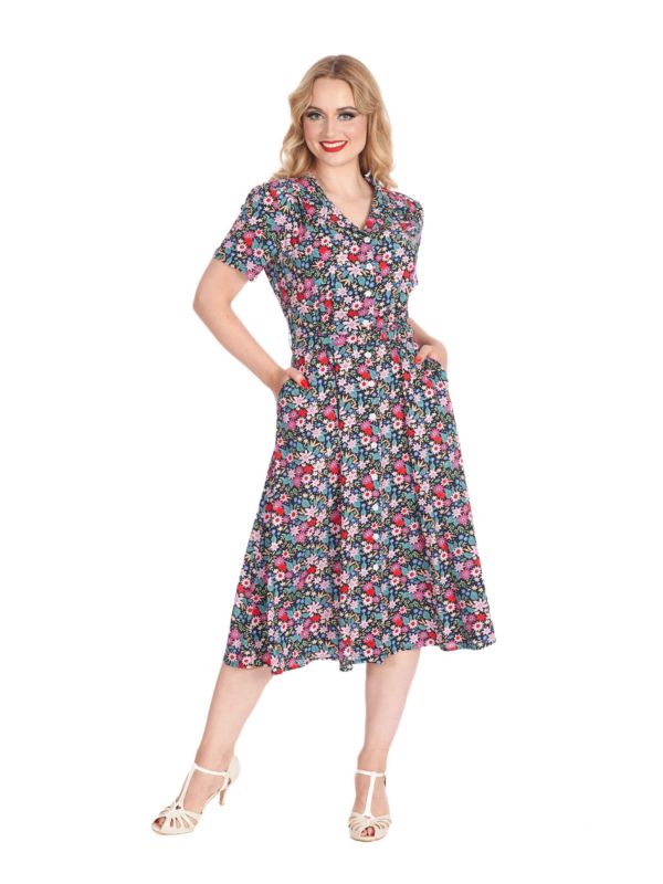 TEA PARTY DRESS Black