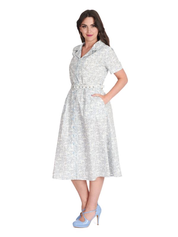 MIEOW DRESS Blue