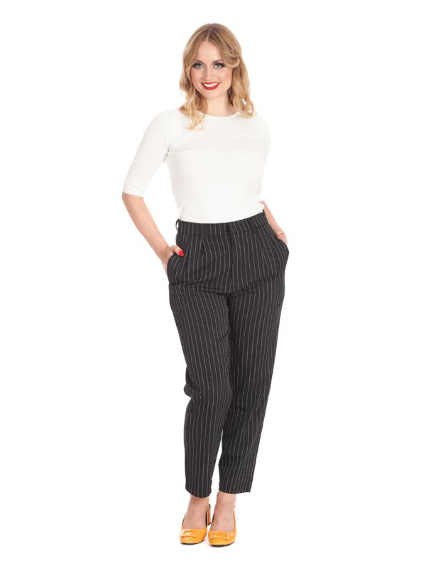 1950's Banned Retro Grace jumper-White