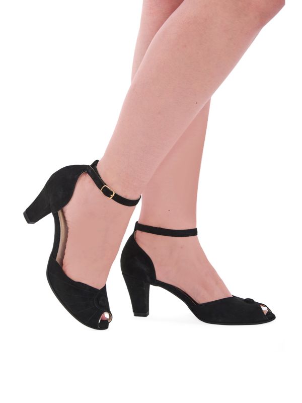 CARICE (REAL LEATHER) Black