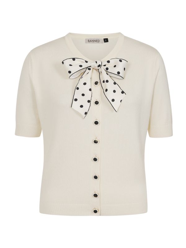 LADY LUCK CARDIGAN Cream