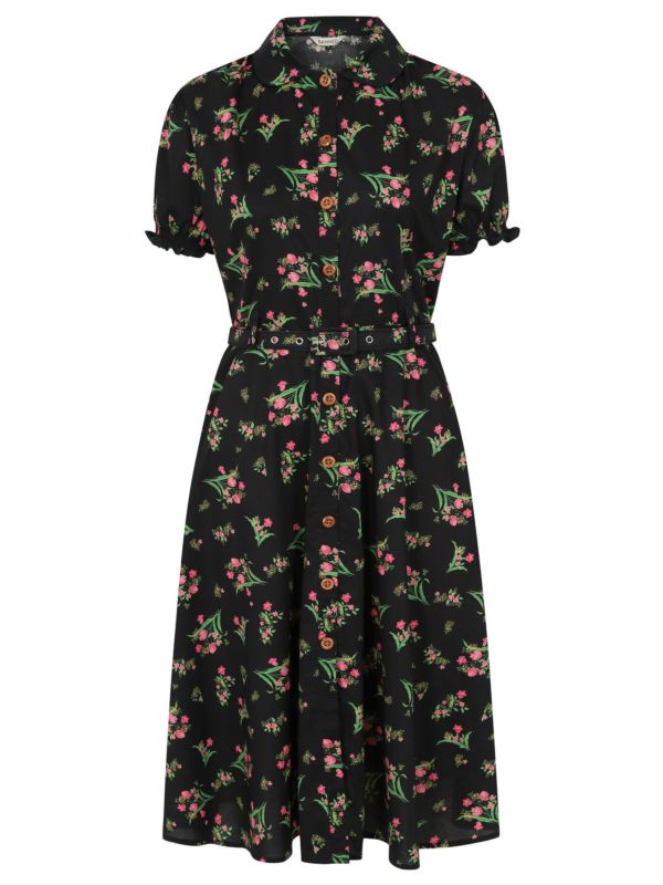 STAR JULES DRESS Black