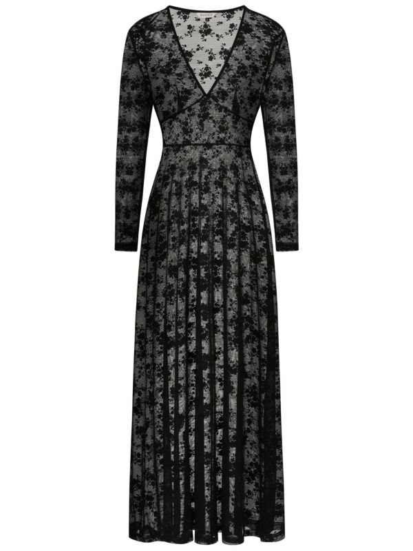 Florence lace maxidress Black
