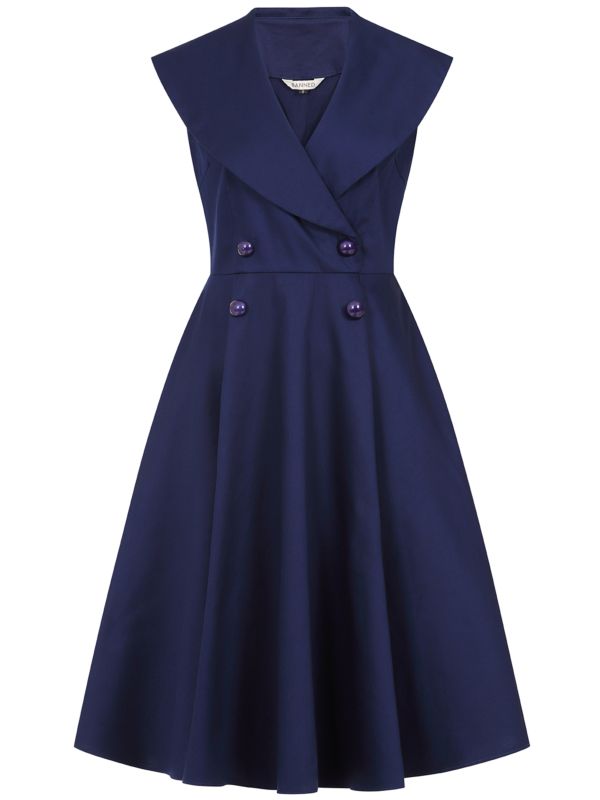 Isla swing dress Navy
