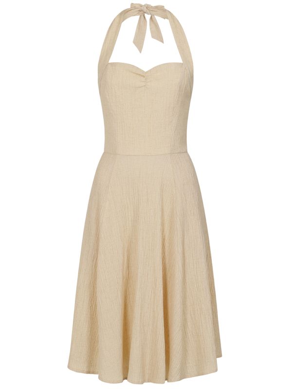 EVA DRESS Nude