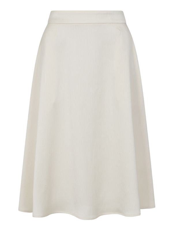 RITA SILKY SKIRT Cream
