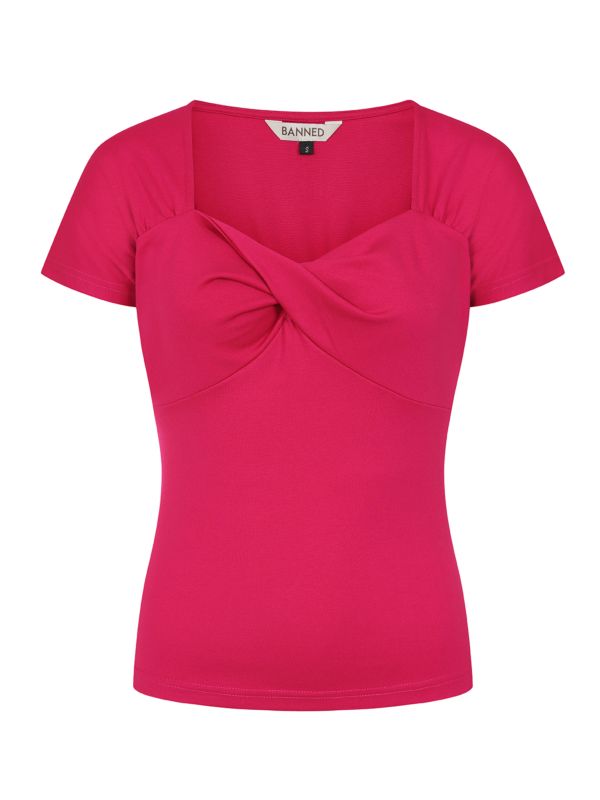 SHE WHO DARES TOP Magenta