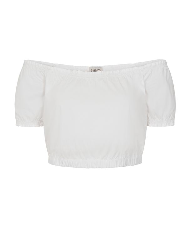 Ramona crop top White