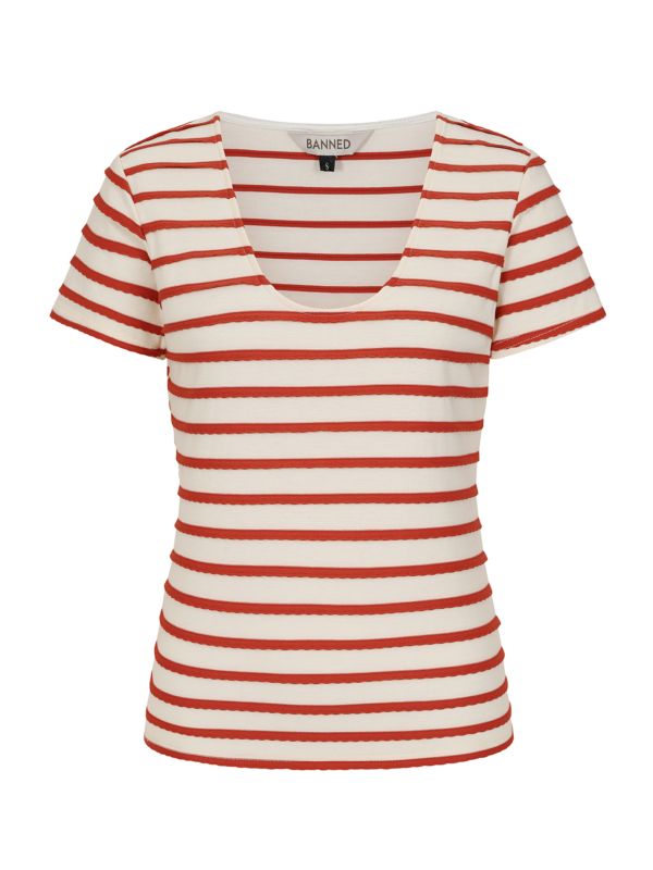 SUMMER ETHEL TOP Red