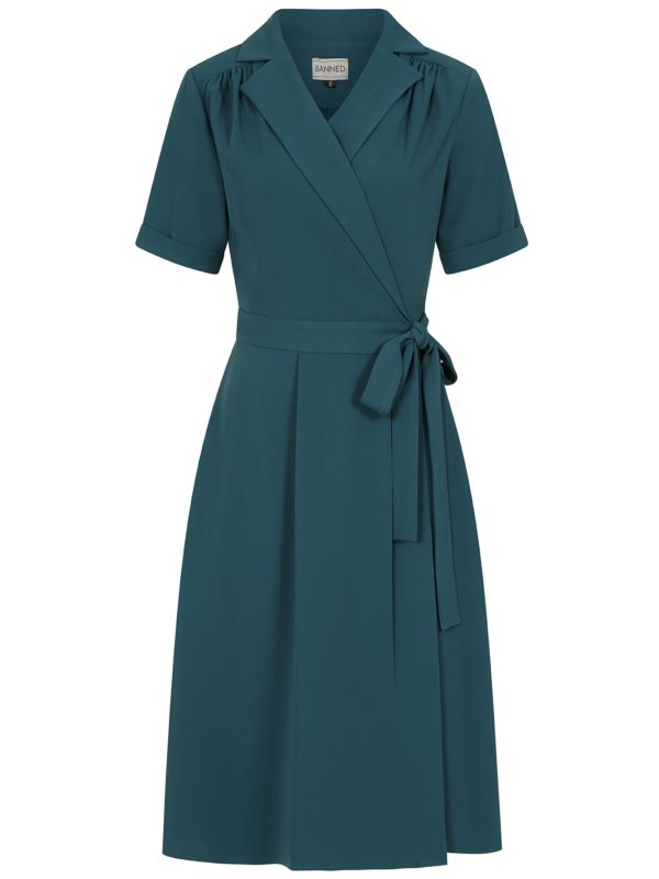 JUDY DRESS Teal