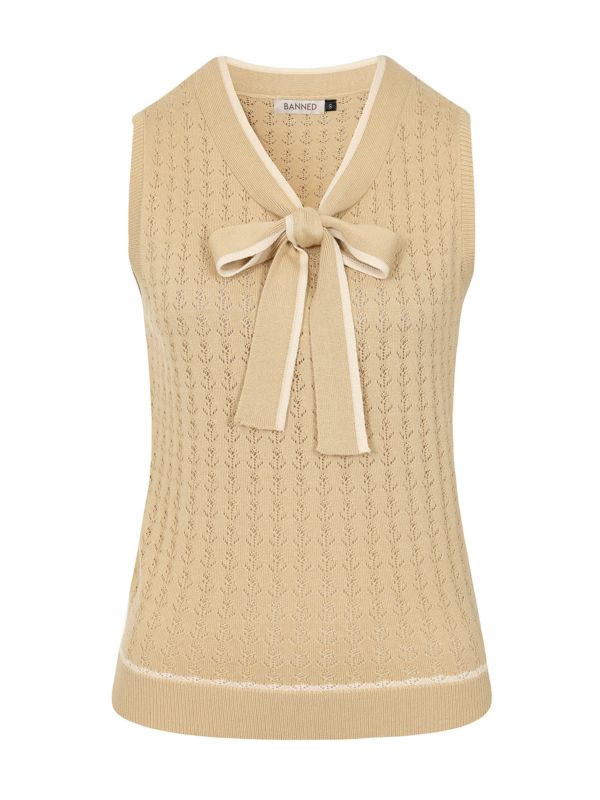 TINA ANCHOR AHOY TOP Brown