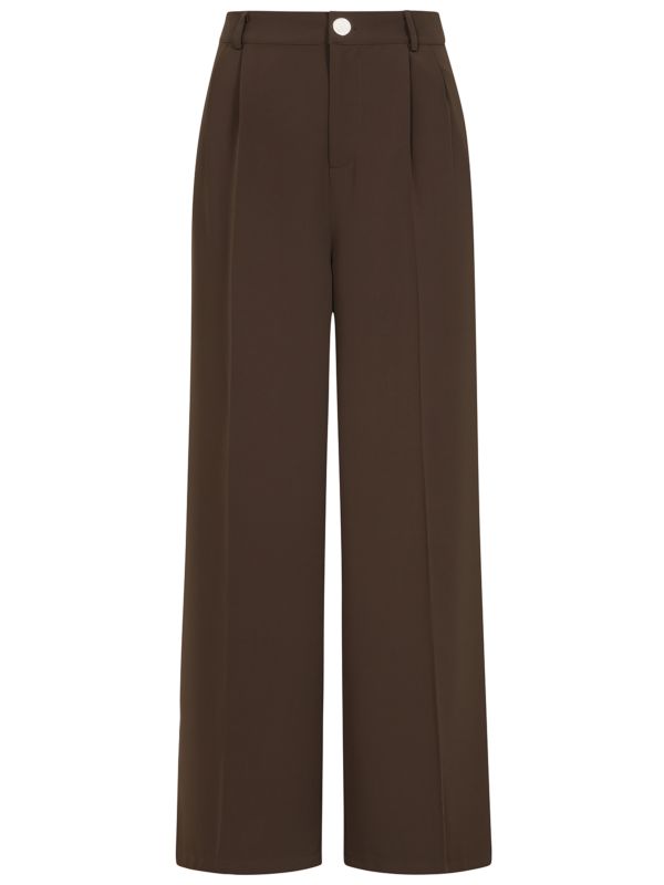 HAZEL ANCHOR  TROUSER Brown