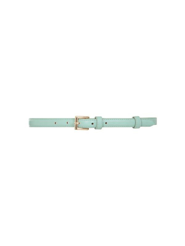 BANNED Kate Belt   Classic Retro Slim Belt with Buckle Closure Mint