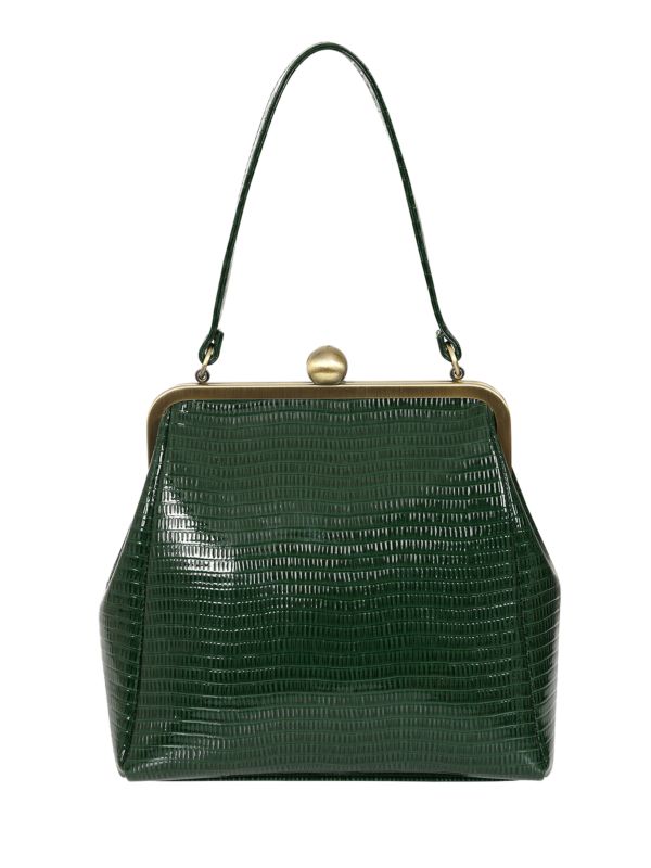 Green DORIS HANDBAG