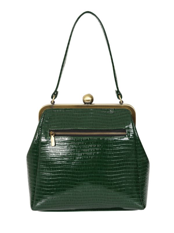 Green DORIS HANDBAG