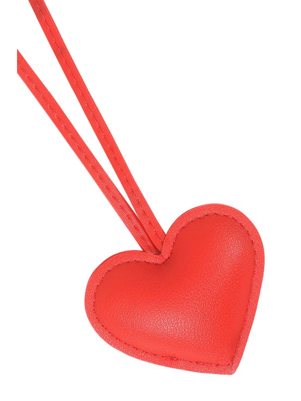 Red Bloodline Heart Keychain