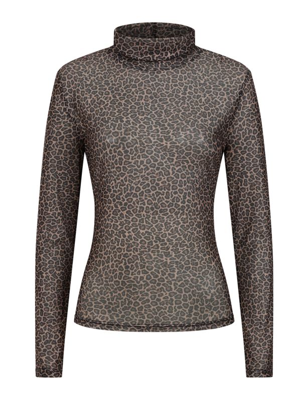 1950's Banned Retro Animal Appeal Top-Leopard