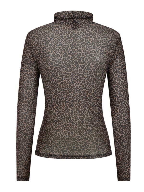 1950's Banned Retro Animal Appeal Top-Leopard