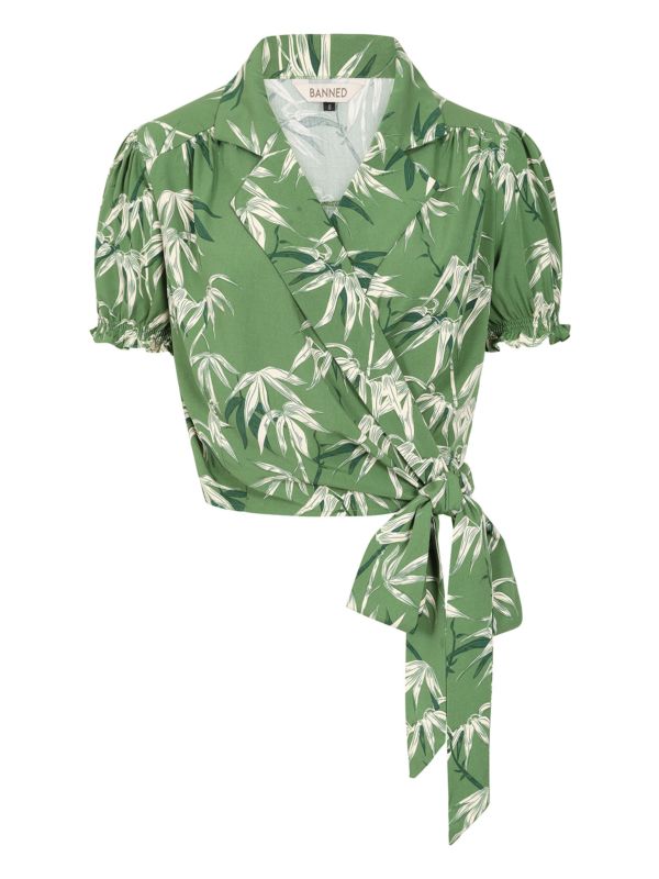Bamboo Blouse Green