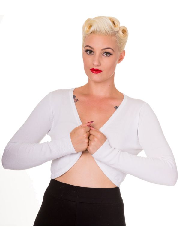Banned Retro 1950's Flickers Anna Bolero Snow White