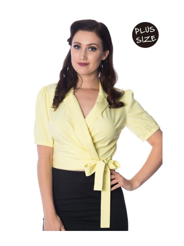 HAPPY DAYS WRAP TOP