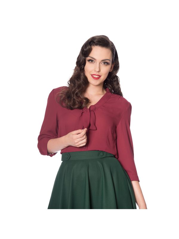 PERFECT PUSSY BOW BLOUSE