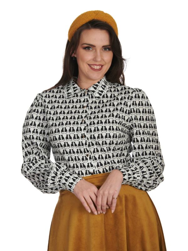 CAT QUEEN BLOUSE
