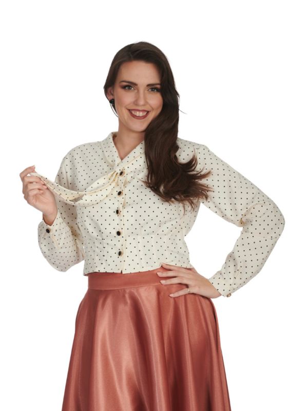 JANE SPOT BLOUSE